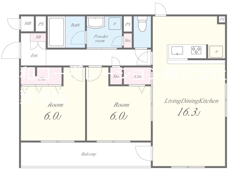 ラ　フィーネ・Ⅱ 間取り図