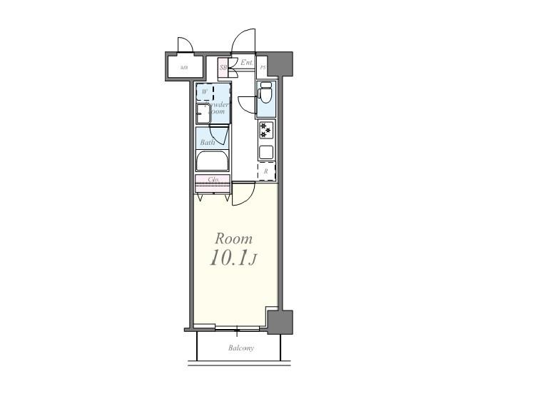 ミュールソレアード 間取り図
