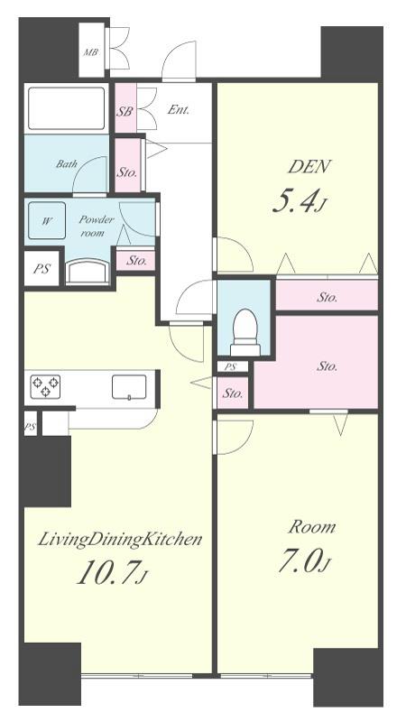 フェリシア 間取り図