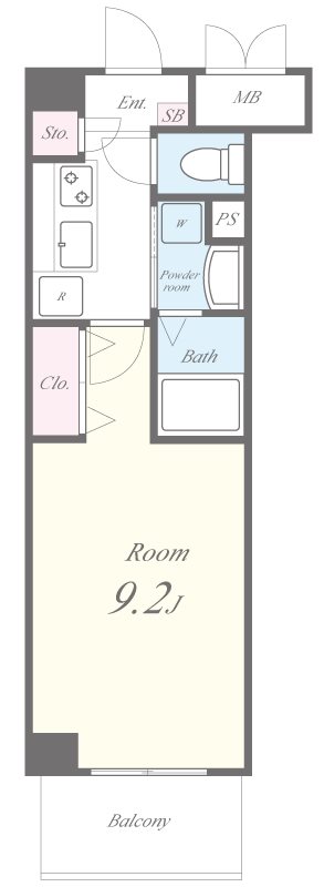 パインニードル 間取り図