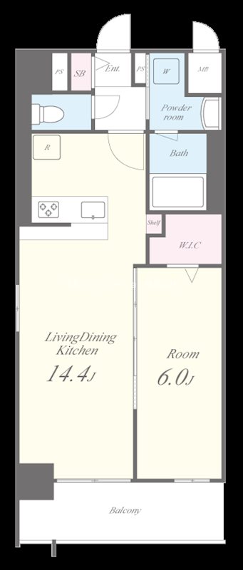 ディアコートオリヴィエ 間取り図