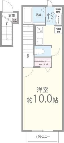 ドルチェ 間取り図