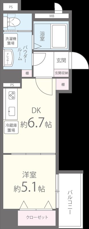 C.P.B.S 間取り図