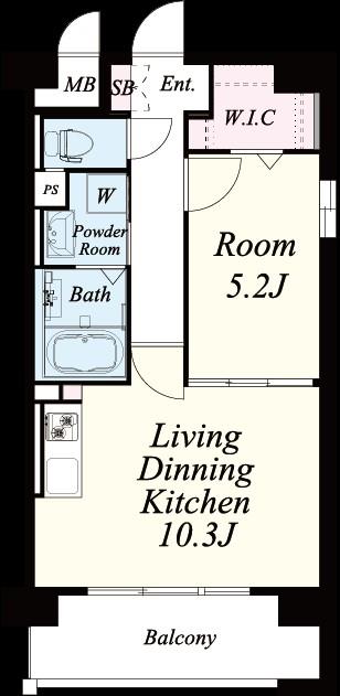 アクア チェントロ 間取り図