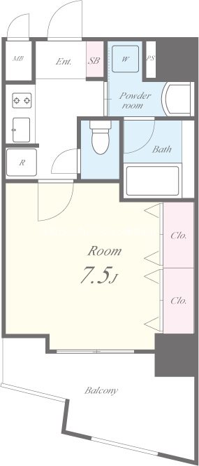 セイワパレス森ノ宮中央 間取り図
