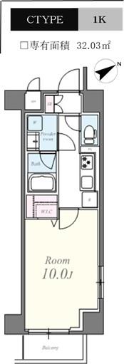 ラディエ プラージュ 間取り図