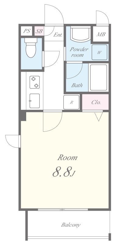 ローズコート花名 間取り図