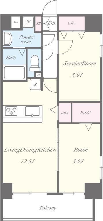 グランシャリオ 間取り図