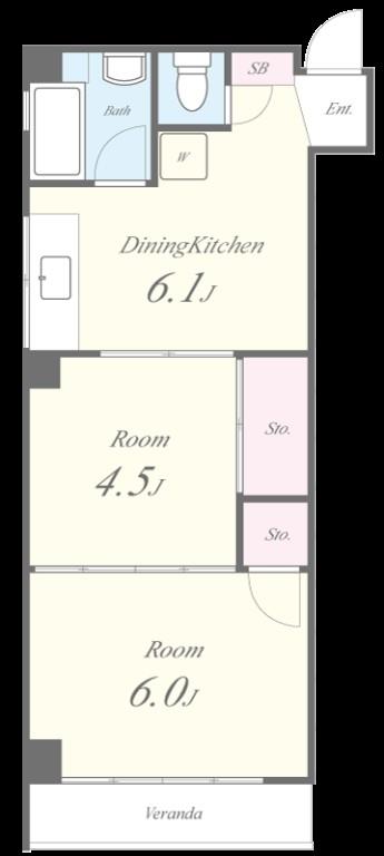 セイワパレス寺山公園 間取り図