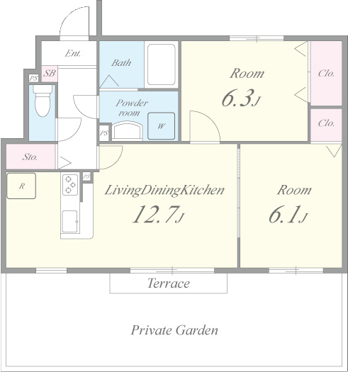 グラン・メゾン 間取り図