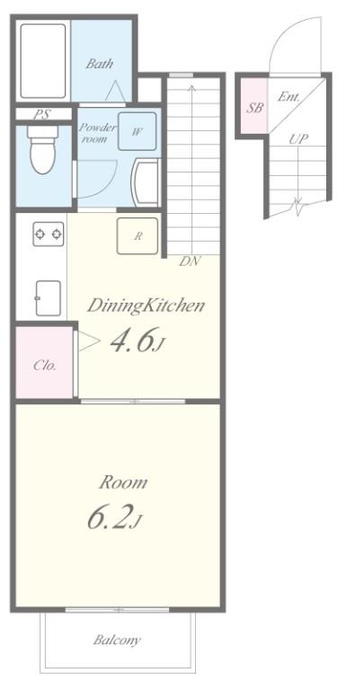 セレッソ八木 間取り図