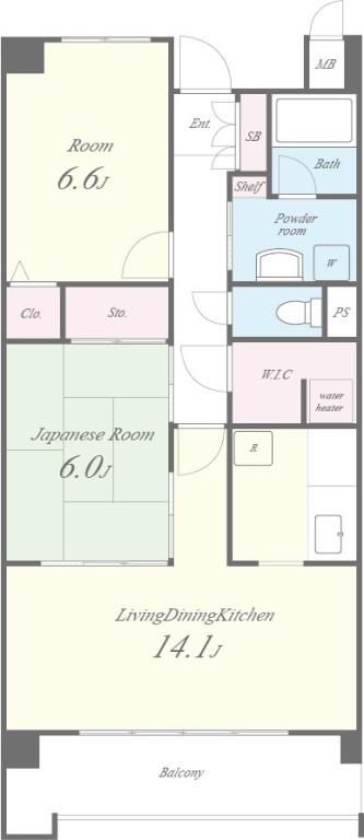 ステラコート 間取り図