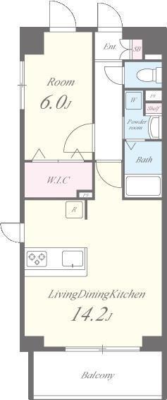 スカイビュー エヌティ 間取り図