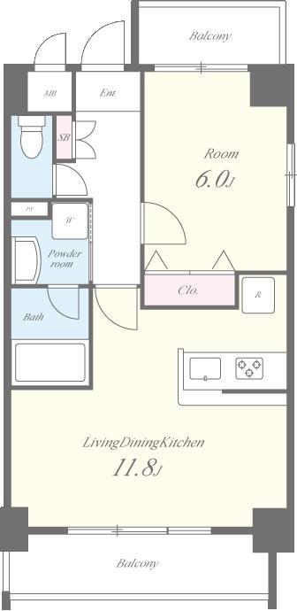 ヴォヤージュ 間取り図