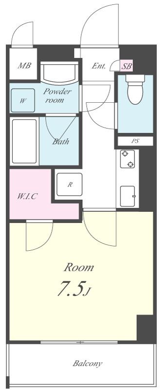 アイボリー 間取り図