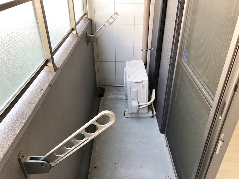 アイボリー ベランダ