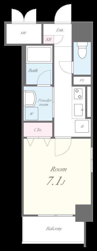 サクシード大曽根 間取り図