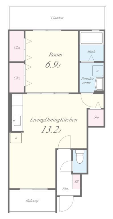 La・Rochelle 間取り図