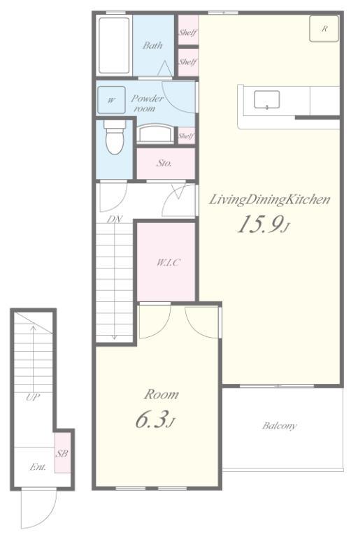 La・Rochelle 間取り図