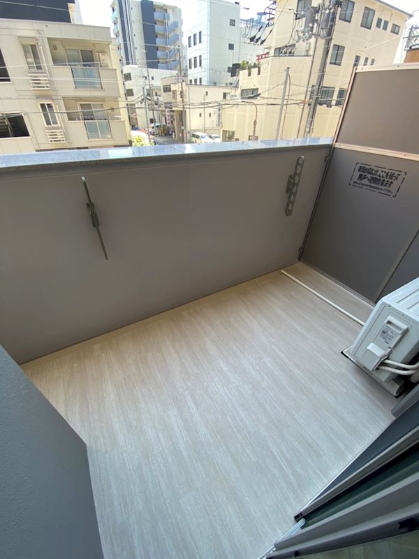 ボーベル玉造 ベランダ