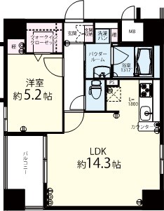 グランフルーヴ 間取り図