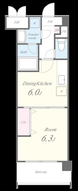 エバーフェニックス 間取り図