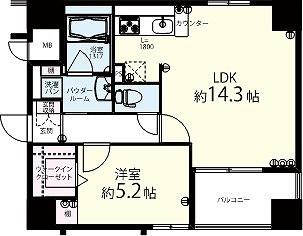 グランフルーヴ 間取り図