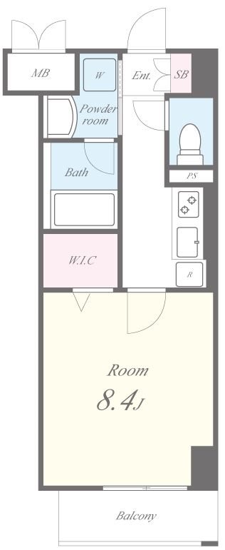 ImpRex 3号館 間取り図