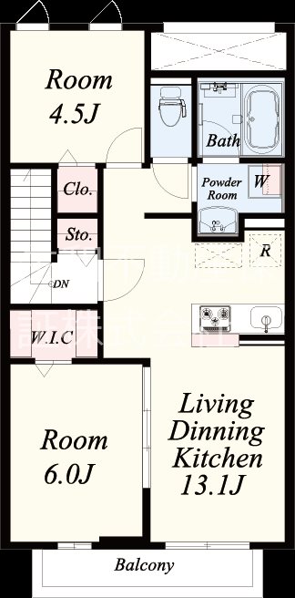 レディアントアーク 間取り図