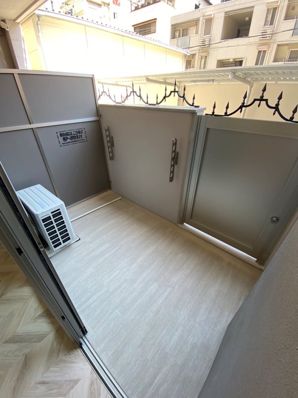 ボーベル玉造 ベランダ