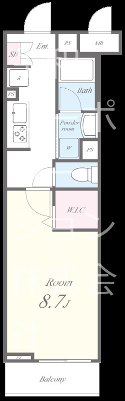 カーサ.レジェーロ 間取り図