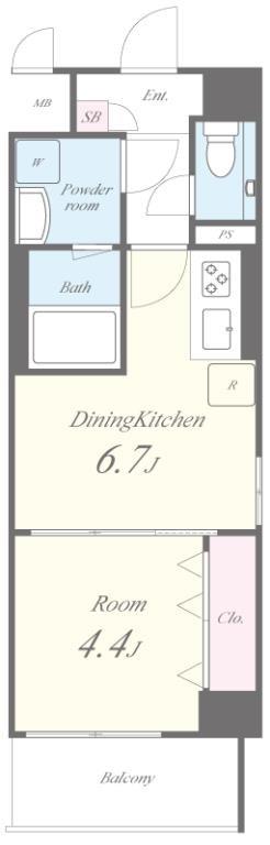 シエル豊島 間取り図