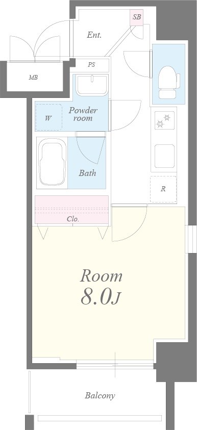 ア レーズ 間取り図