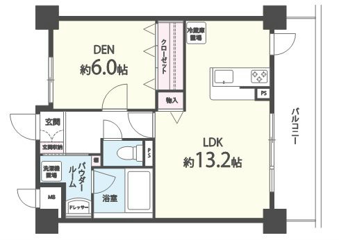 メゾン上笠 間取り図