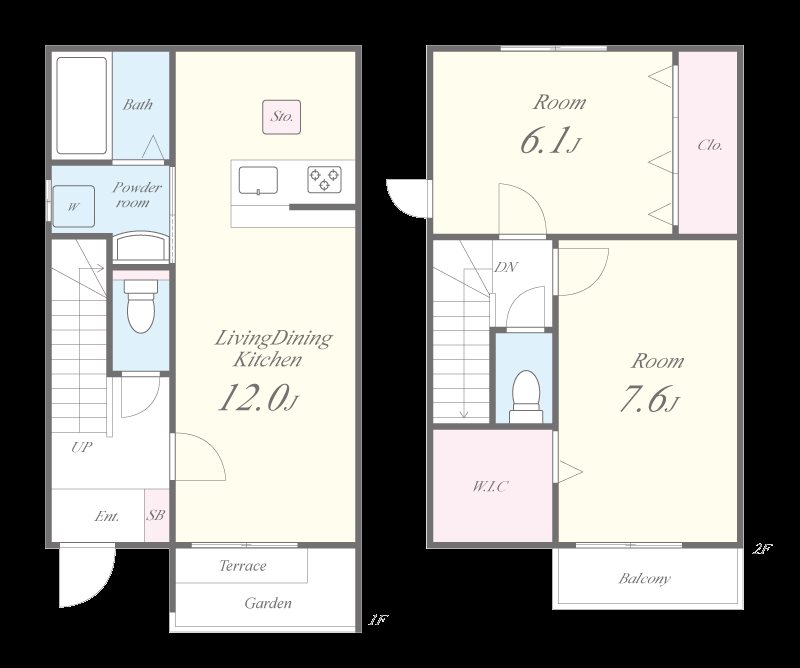 エスペランス 信 間取り図