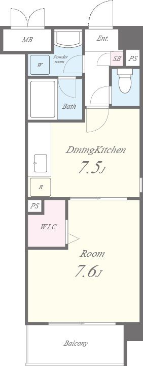 アストラルコート 間取り図