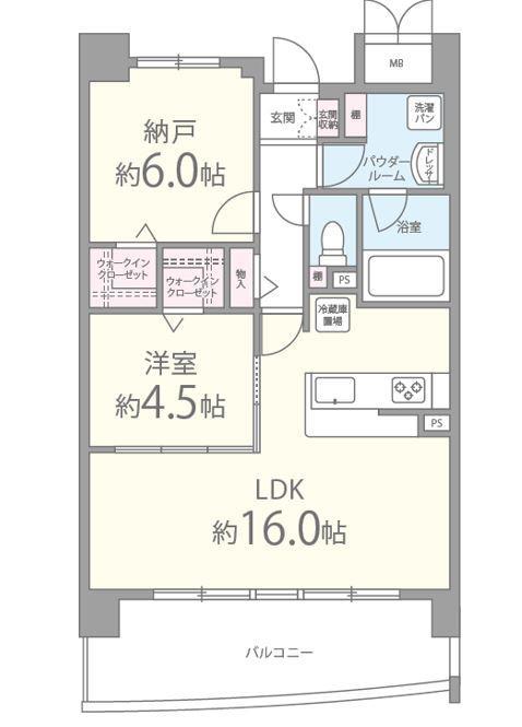 Alice Garden Esaka 402号室 間取り