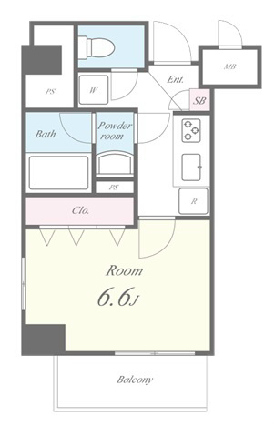 カノンパレス 間取り図