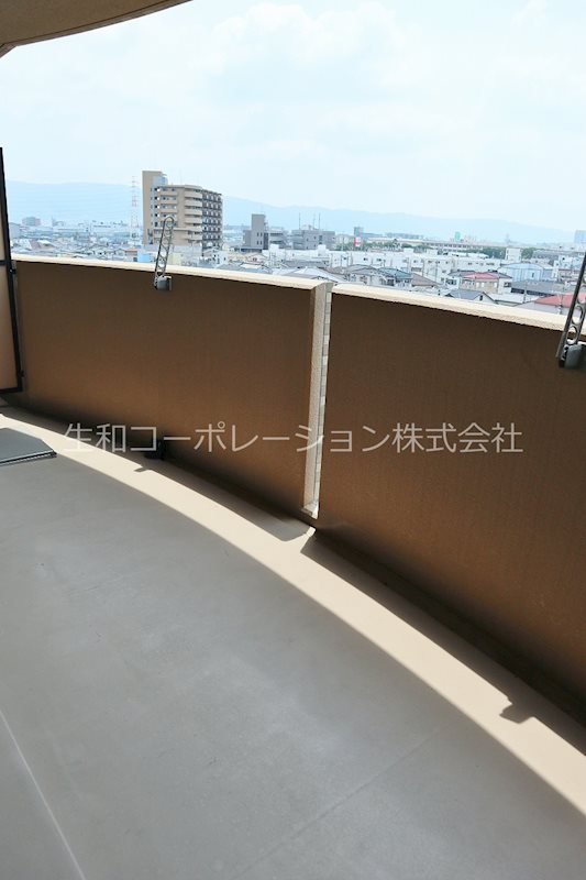 シェモア鶴見緑地 ベランダ