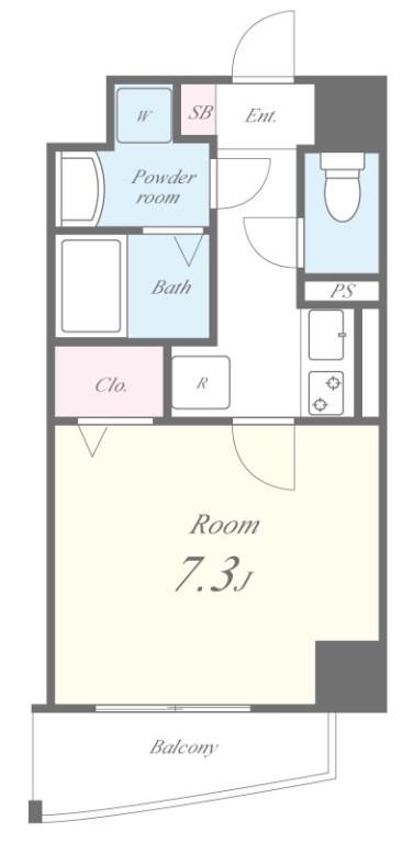 セゾン ド ミキ 間取り図