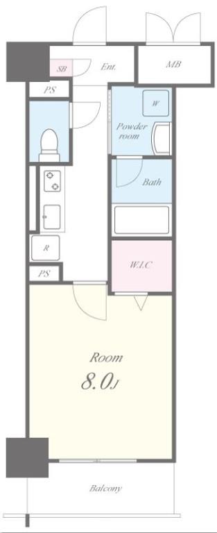 ル・ソレイユ 間取り図