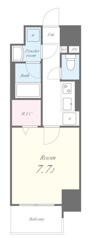 ソレアード(中川区) 間取り図