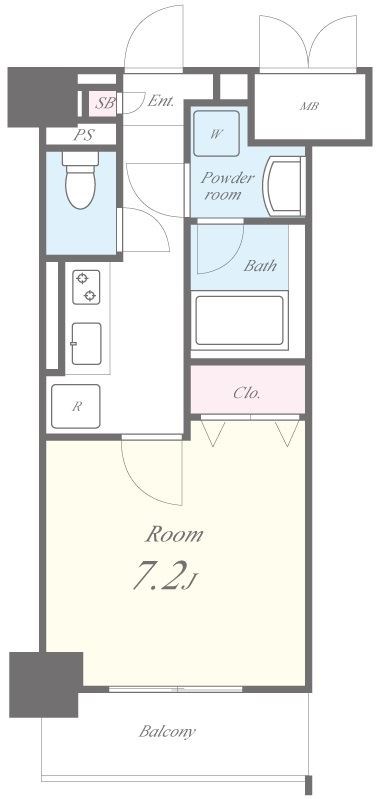グランフルール 間取り図