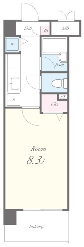 レーヴコート 間取り図