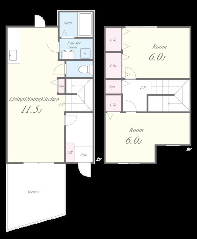 ルミエールヴィラ 間取り図