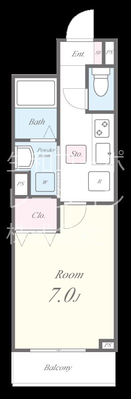 アンクルール南柏Ⅱ 間取り図