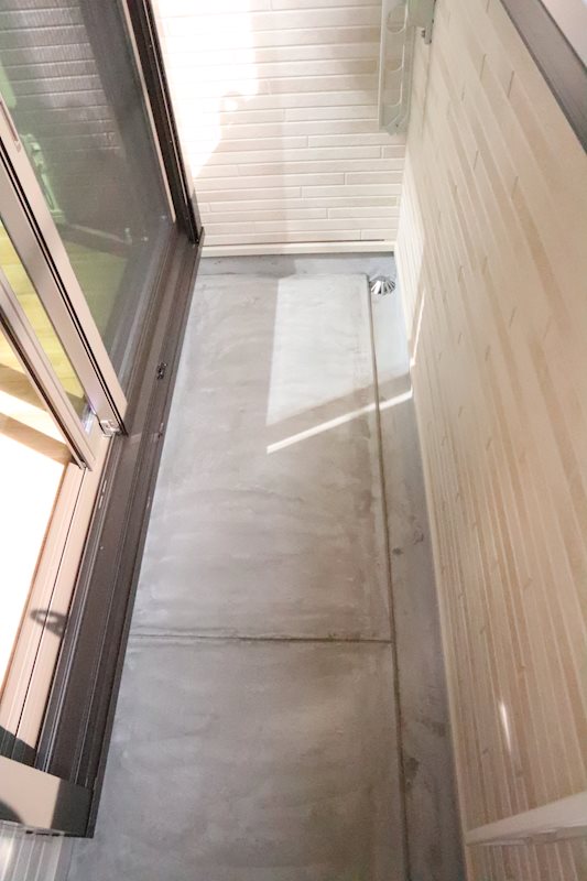 グリュックハイム ベランダ