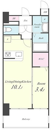 ベラッジオ川口本町 間取り図