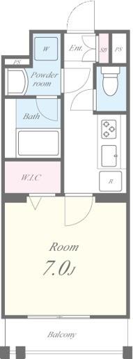 音ノ葉テラス田端 間取り図