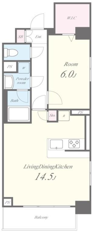 アビティ南大井Ⅱ 間取り図